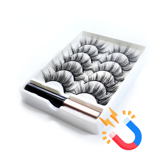 Magnetic Eyelashes With Eyeliner