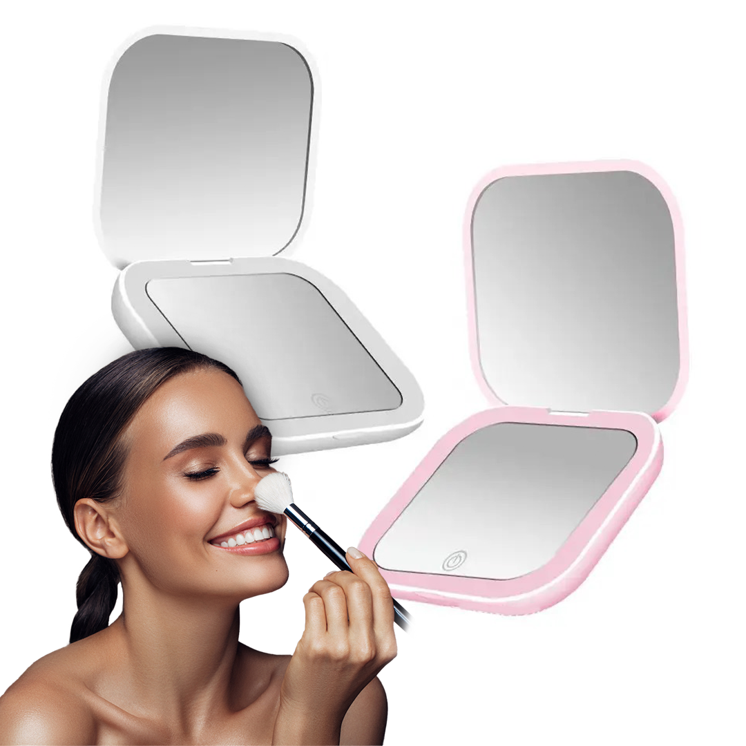 Portable Folding Makeup Mirror