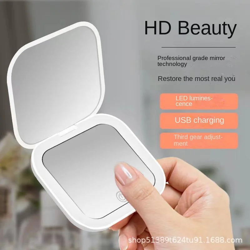 Portable Folding Makeup Mirror