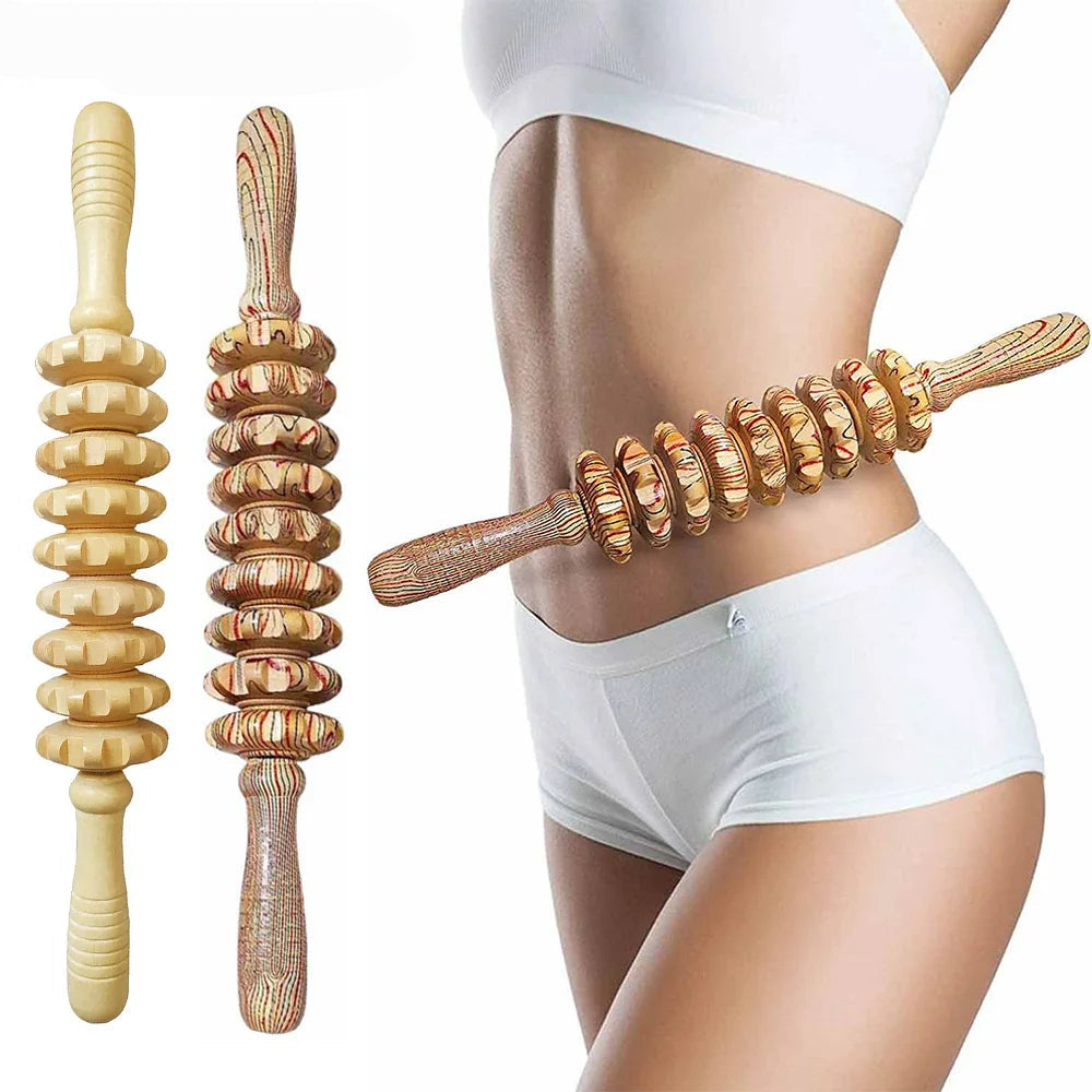 Wooden Massager Roller