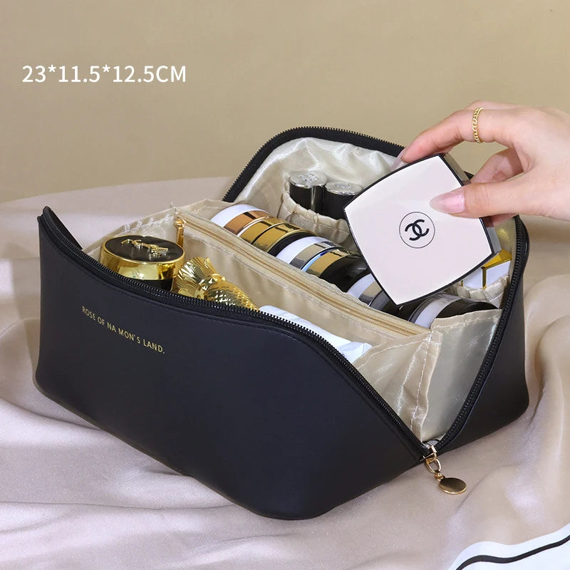 Leather Cosmetic Bag