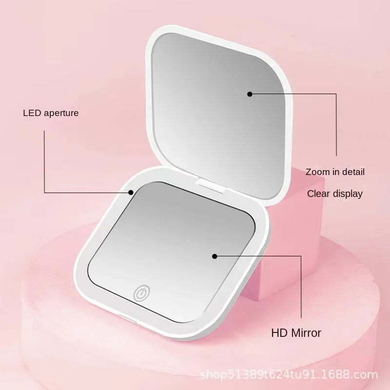 Portable Folding Makeup Mirror