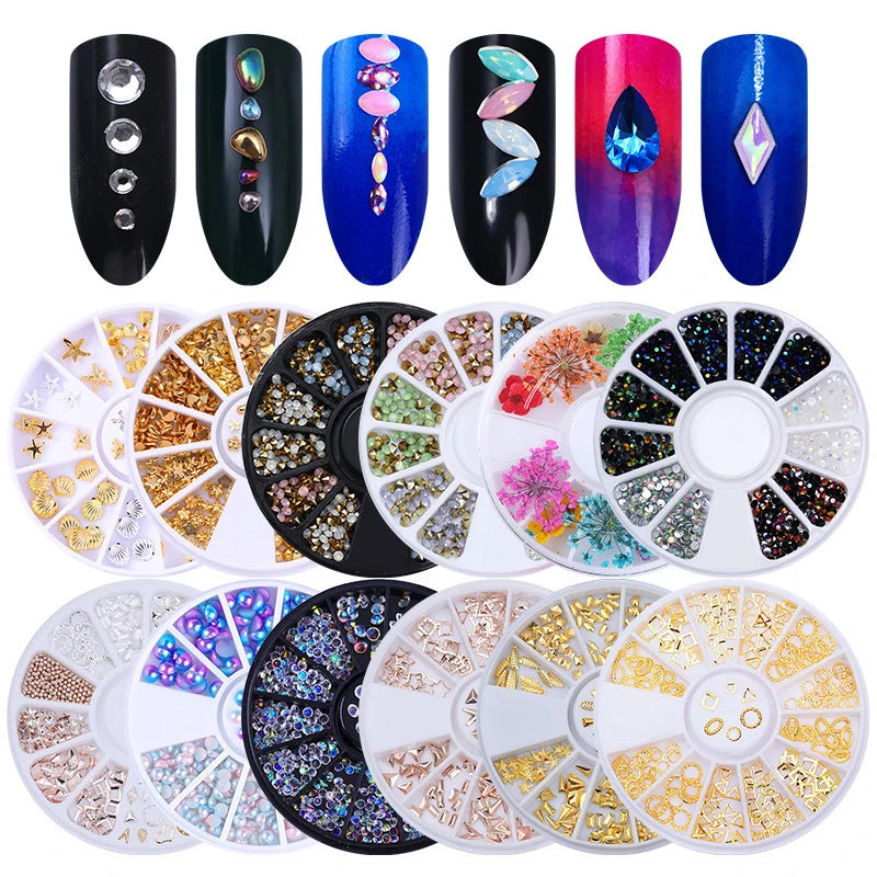 Nail Art Glitter Set