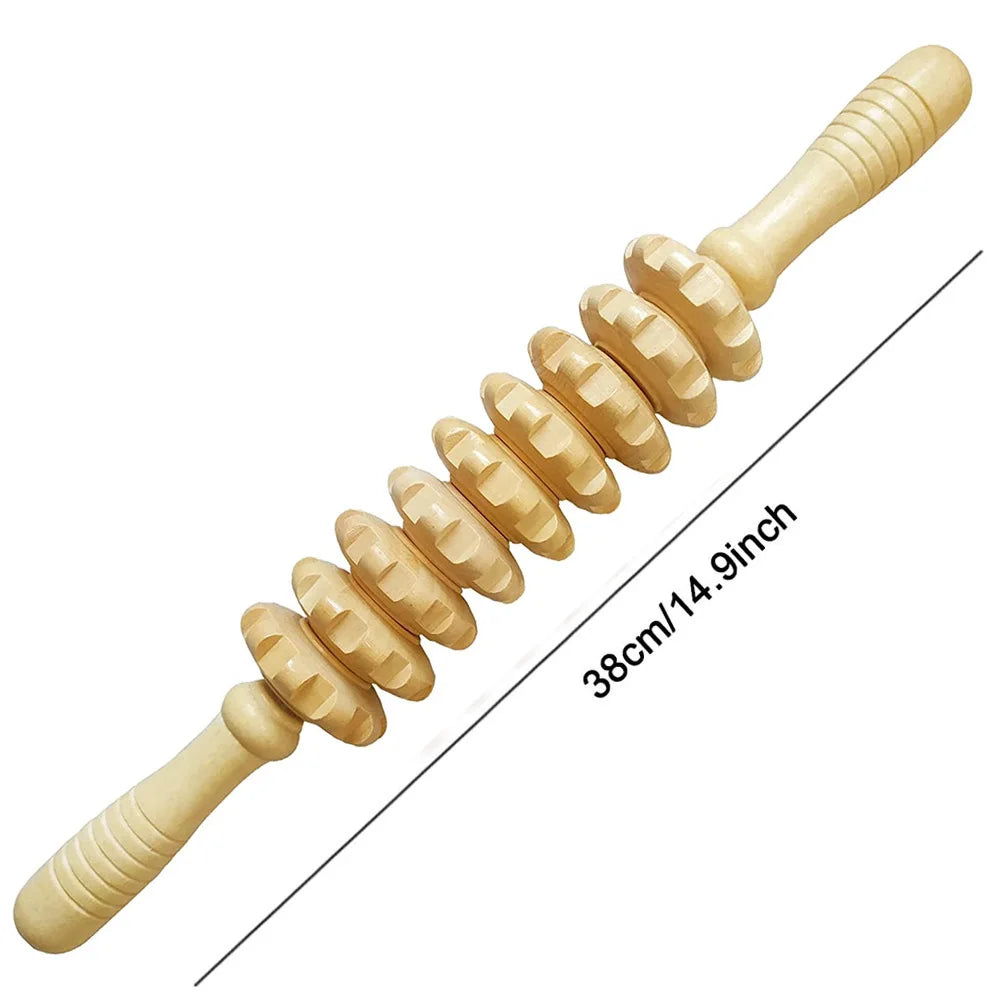 Wooden Massager Roller