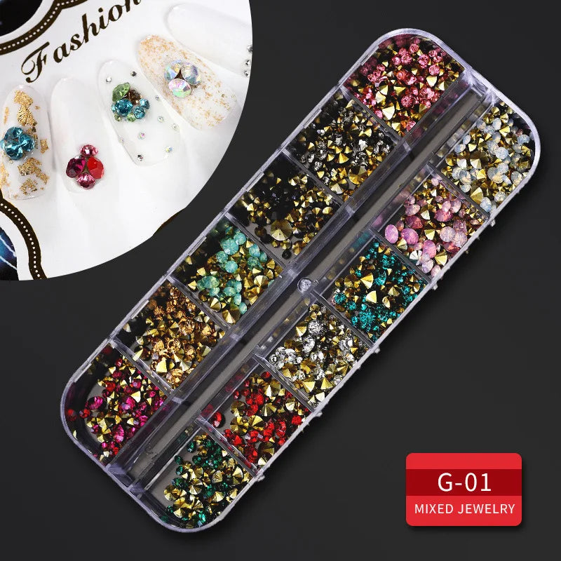 Nail Art Glitter Set